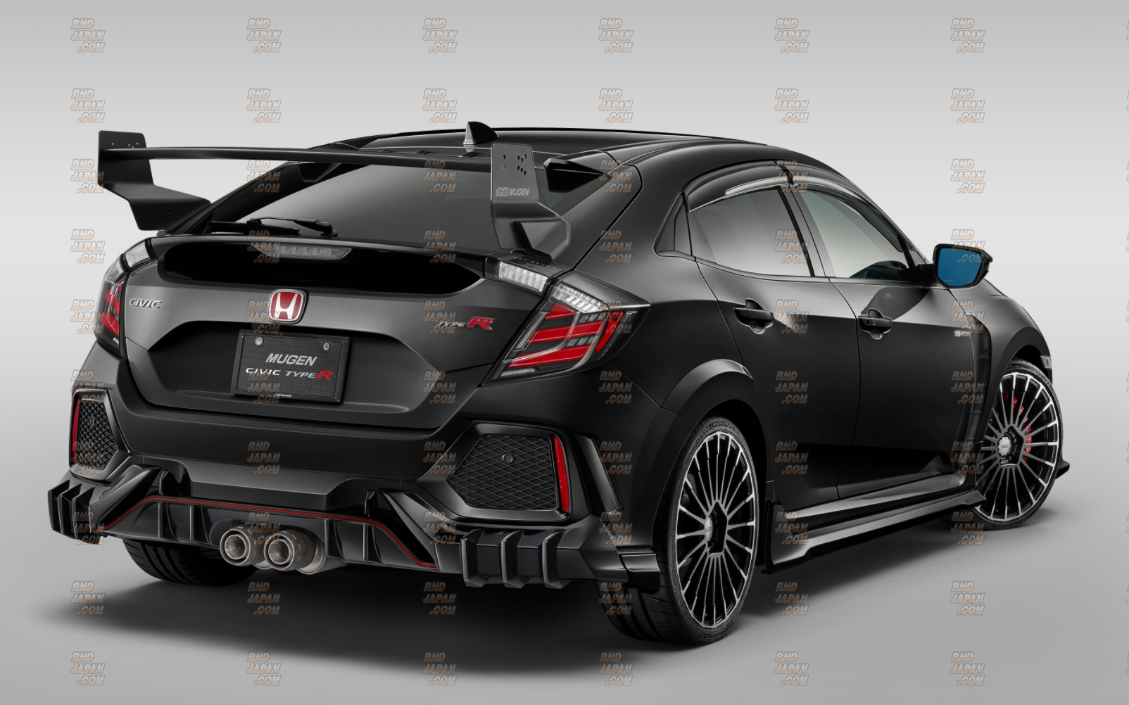 Mugen Wing Spoiler Dry Carbon Fiber - Civic Type-R FK8 - RHDJapan